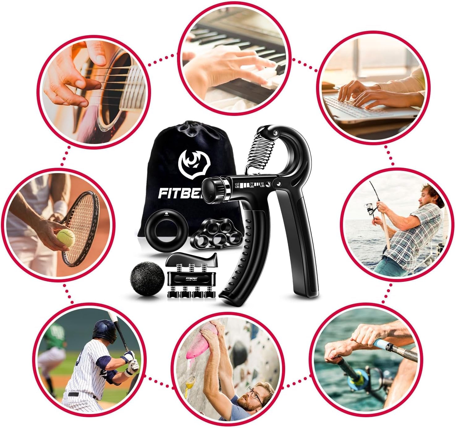 Grip Strengthener Forearm Strengthener