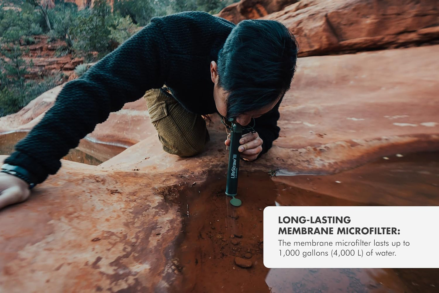 Personal Water Filter Hiking, Camping