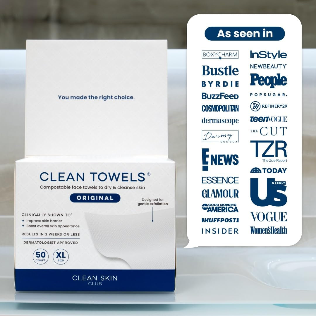 Clean Towels XL®, 100% USDA Biobased