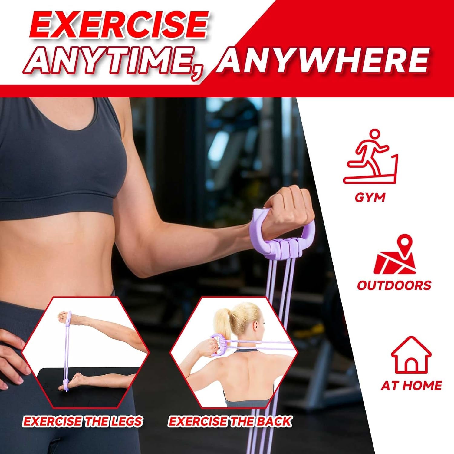 6-Gear Adjustable Resistance Trainer
