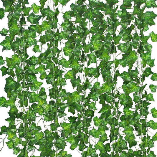 12 Pack Artificial Ivy Vines Room Decor