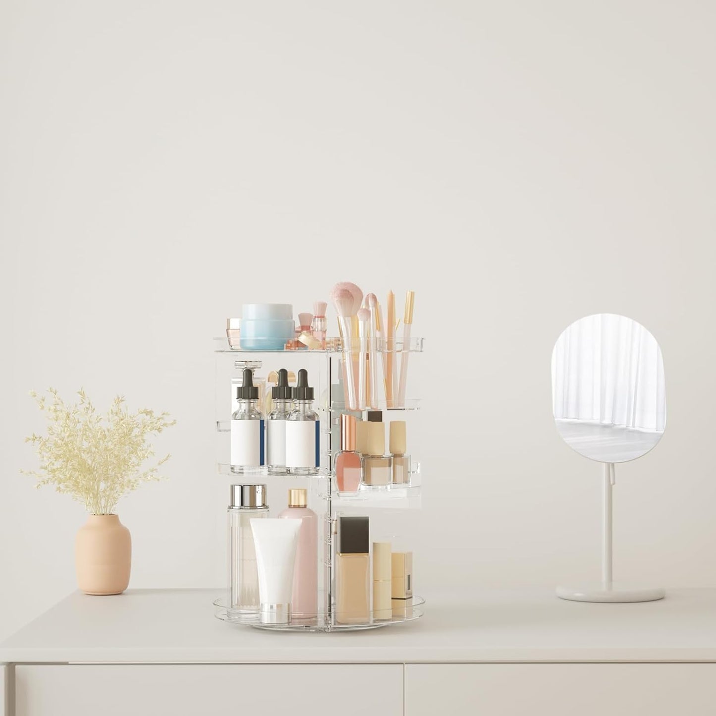 Rotating Makeup Organizer, 8 Adjustable