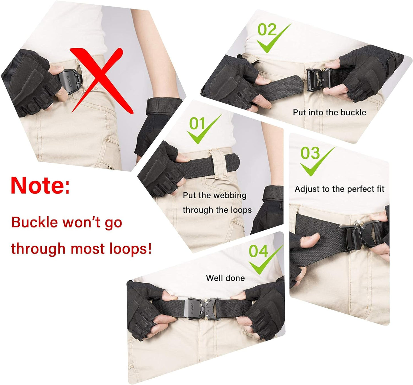 Tactical Nylon Belt w/ Quick Buckle