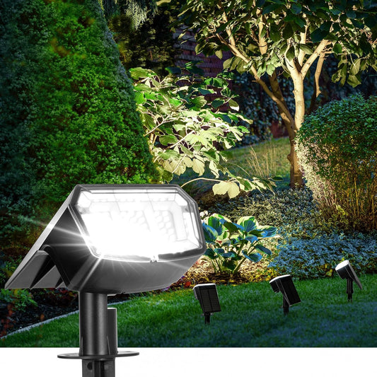 Solar Spot Lights Outdoor 4-Pack 63LED