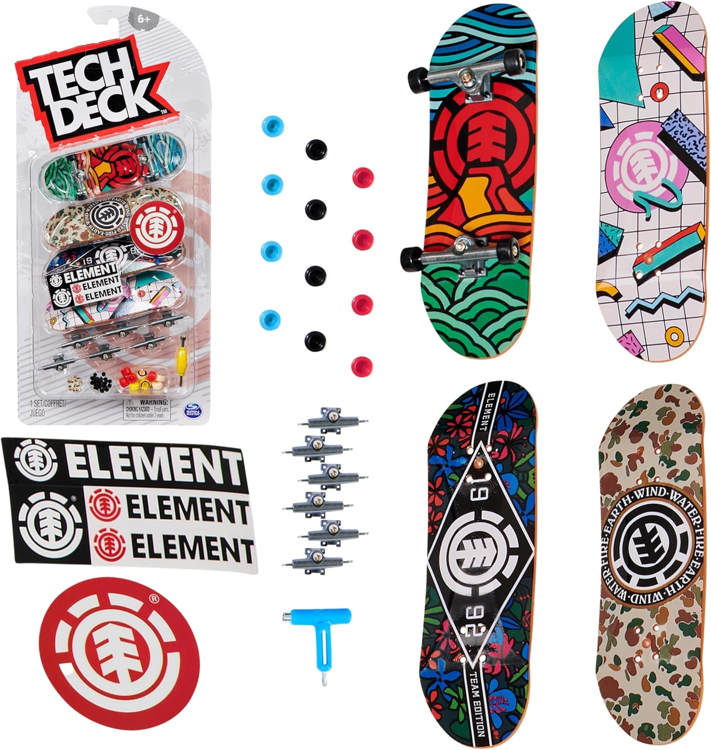 Ultra DLX Fingerboard 4-Pack by Element