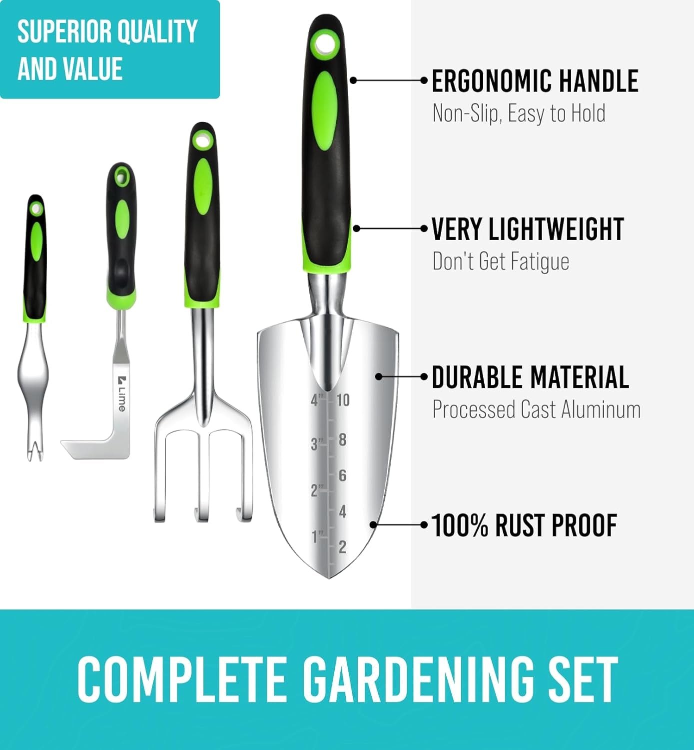 GROWIT Heavy Duty Gardening Tools