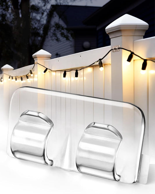 Hooks for Outdoor String Lights Clips: 26Pcs