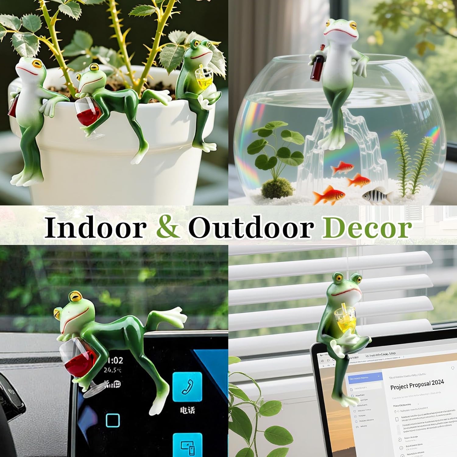 Garden Frog Statues – Funny Outdoor Figurines