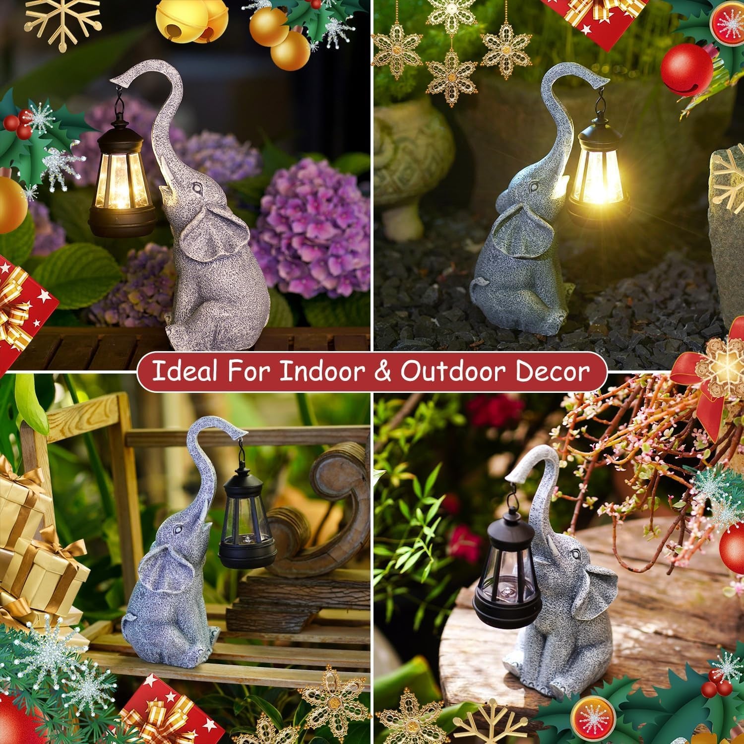 Elephant Statue for Garden Decor
