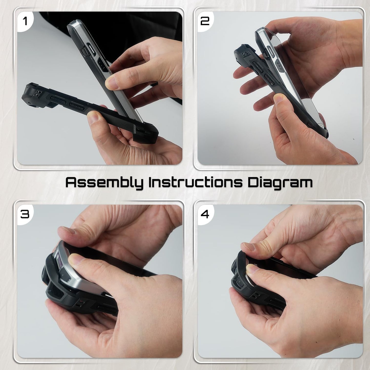 TC51 TC52 TC56 TC57 TC510K Case with Hand Strap