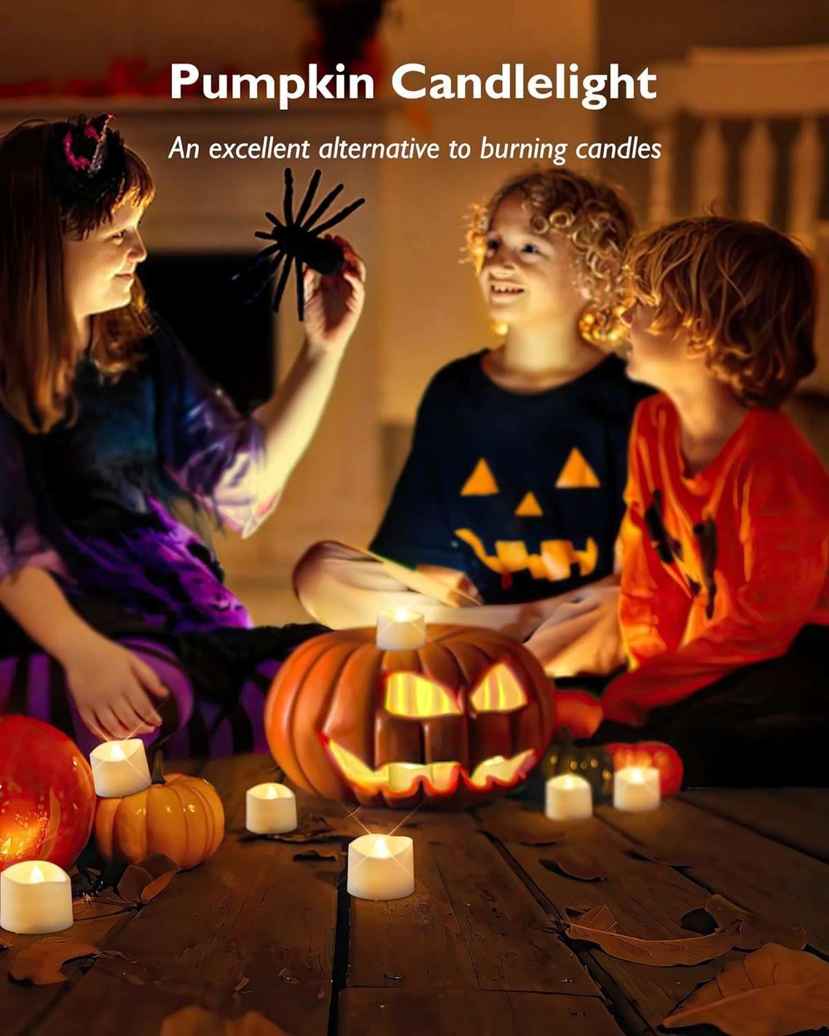 12Pcs Flickering Flameless Candle Battery Operated, 200+Hours Fake Electric LED Tea Lights for Votive, Centerpiece Table Decorations, Wedding, Aniversary, Halloween, Christmas