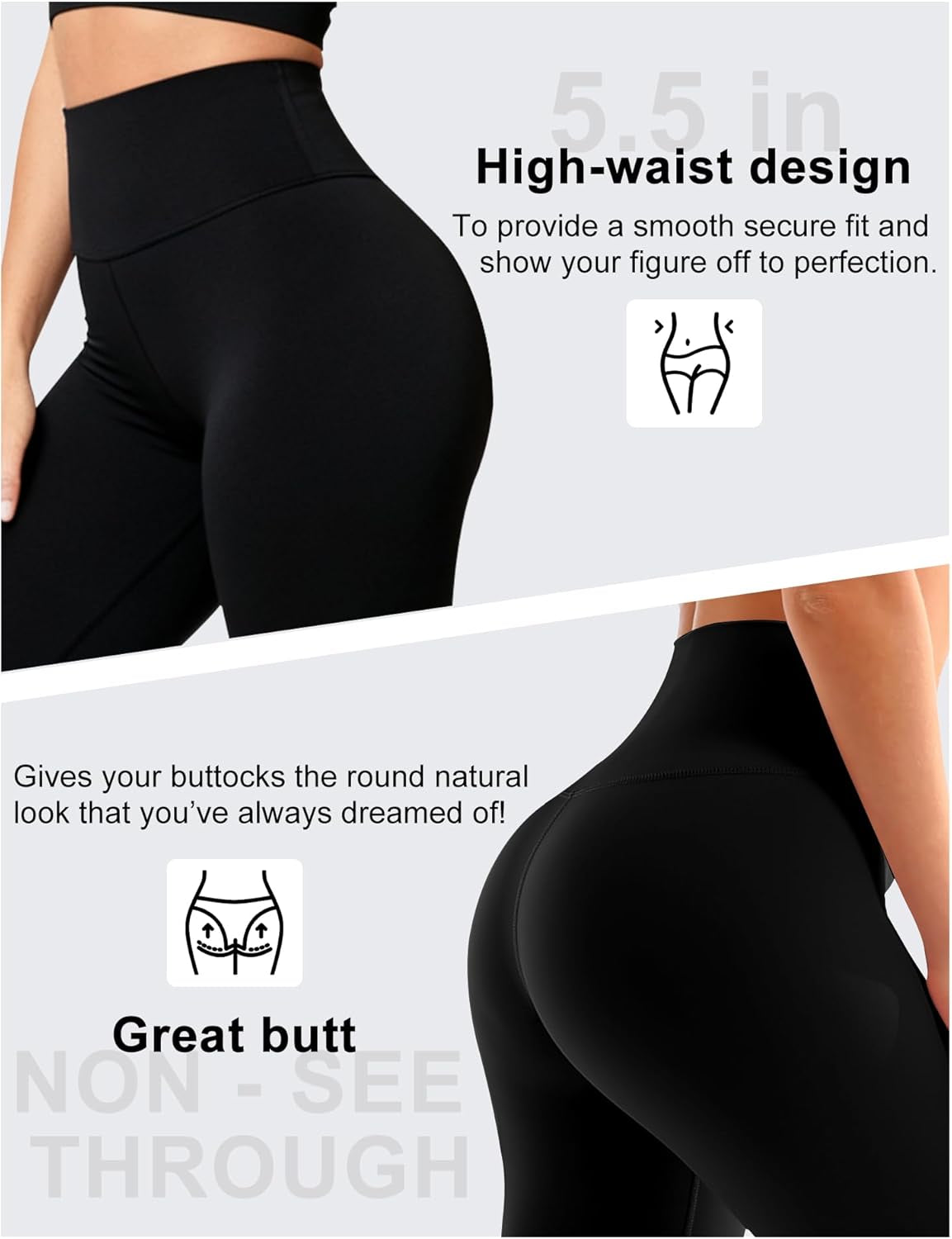 High Waisted Leggings for Women