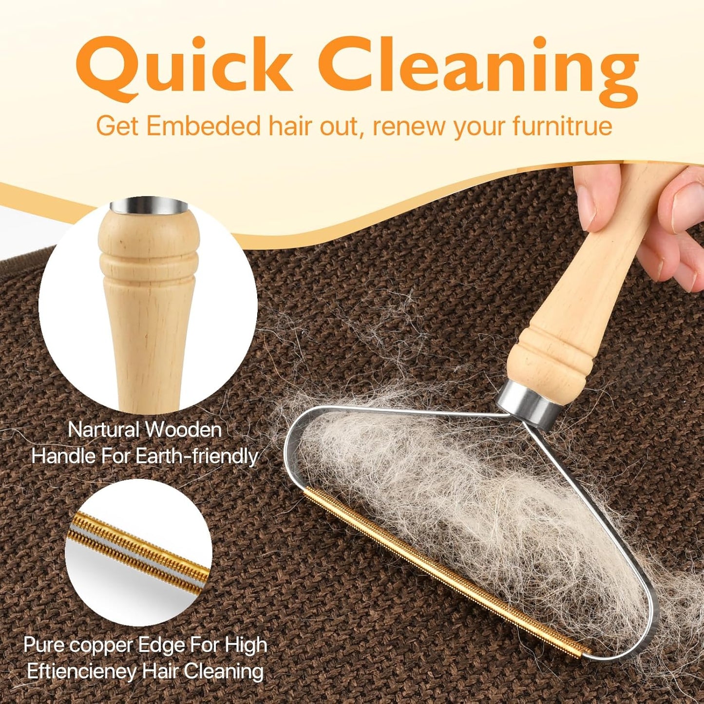 Pet Hair Removal Tool 3 Pack Dog Cat Hair
