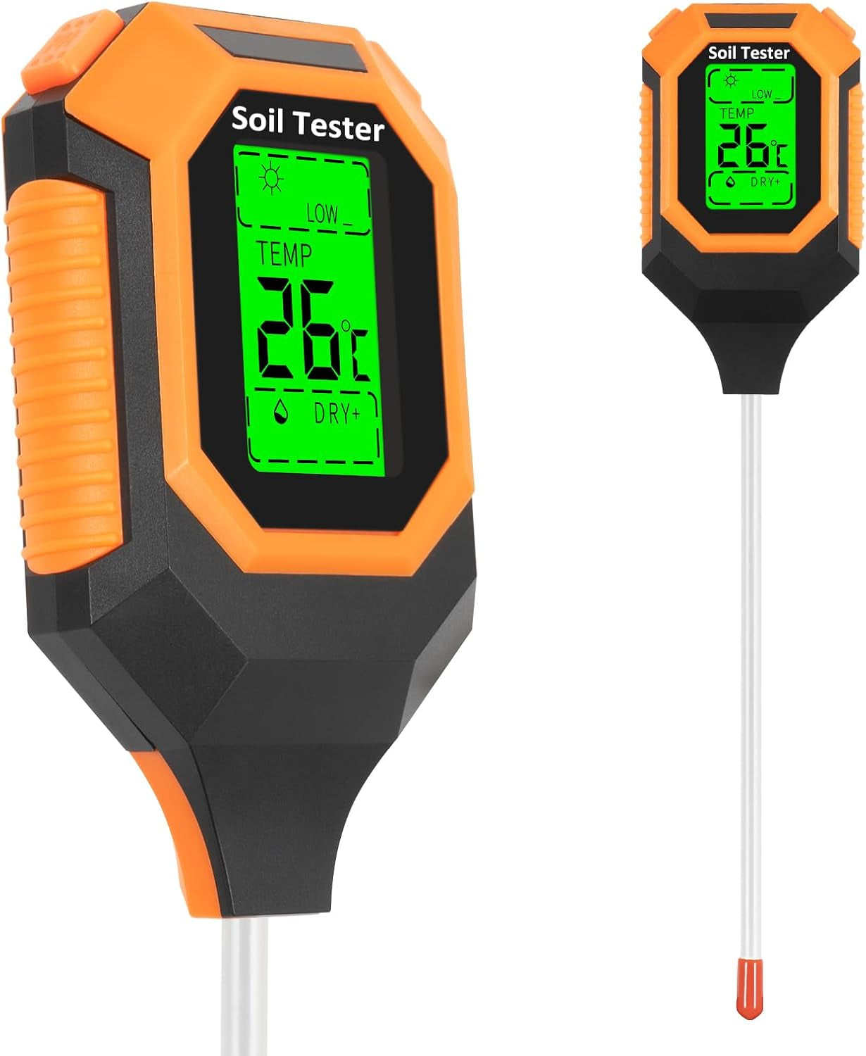 4-In-1 Soil Moisture Meter Digital PH Meter