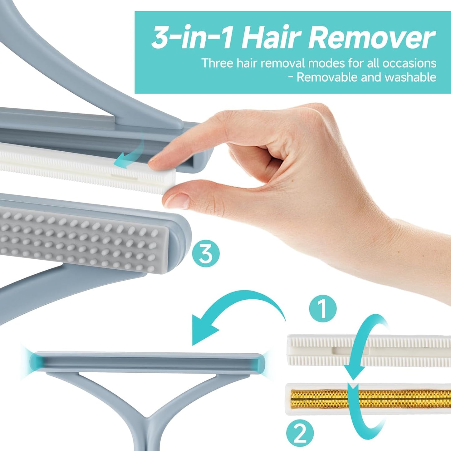 Carpet Rake for Pet Hair Removal Tool