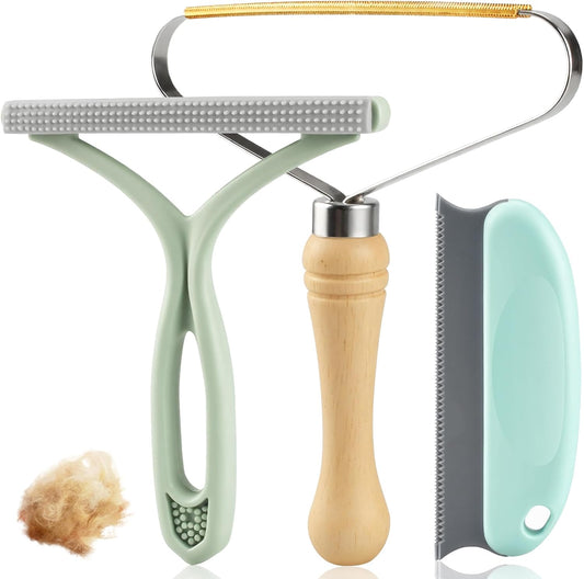 Pet Hair Removal Tool 3 Pack Dog Cat Hair