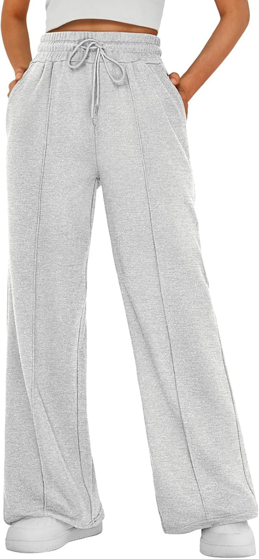 Womens Wide Leg Sweatpants Baggy