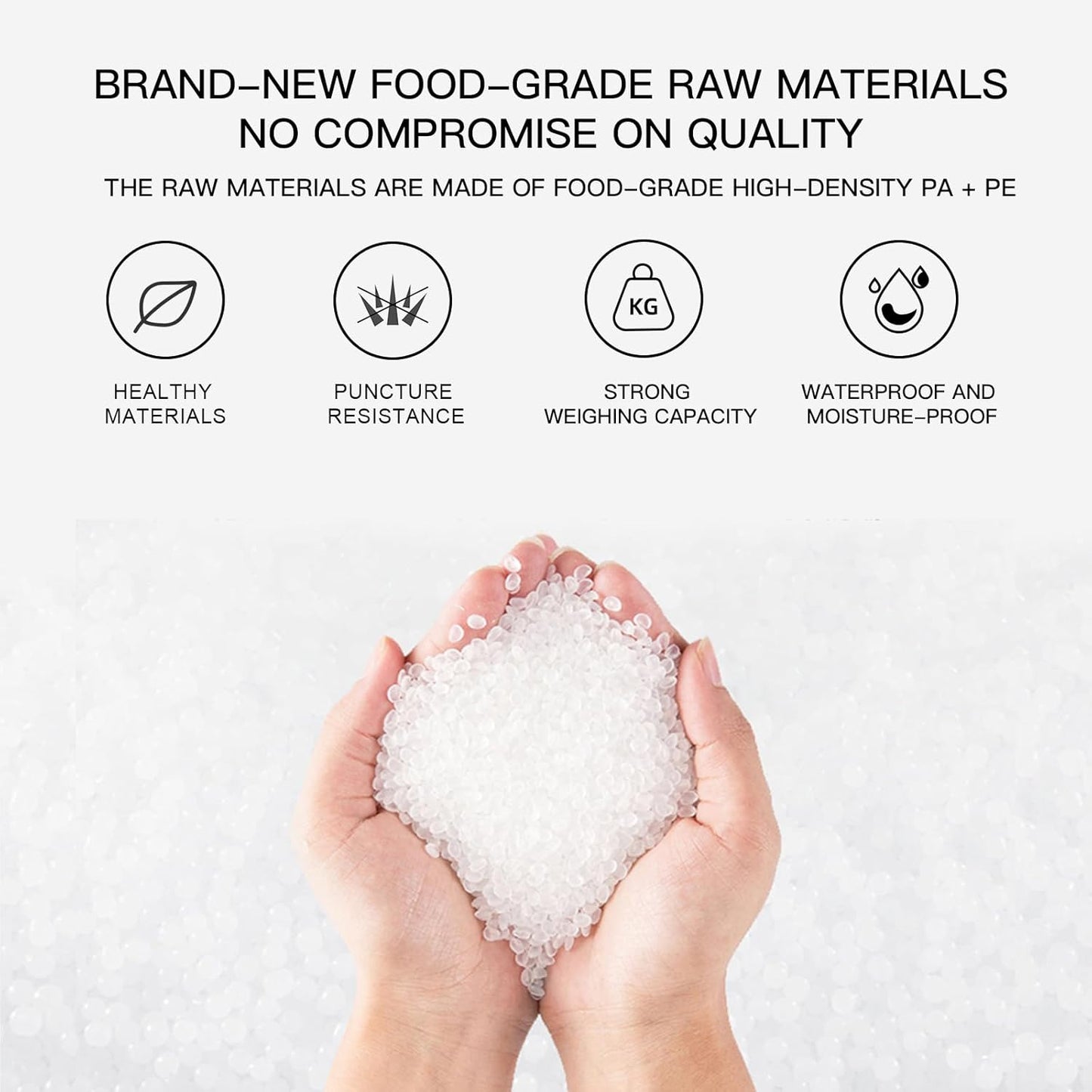 Vacuum Sealer Machine Bags, 6 Inch Wide and 19.6 Feet Long for  & Other Brand Vacuum Perfect for Meal Prep and Sous Vide Cooking (8"X21.6")