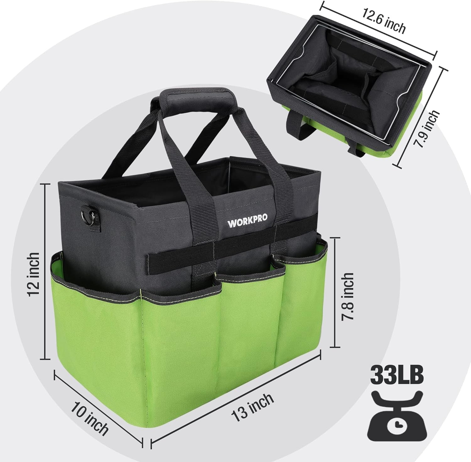 Garden Tool Bag Organizer