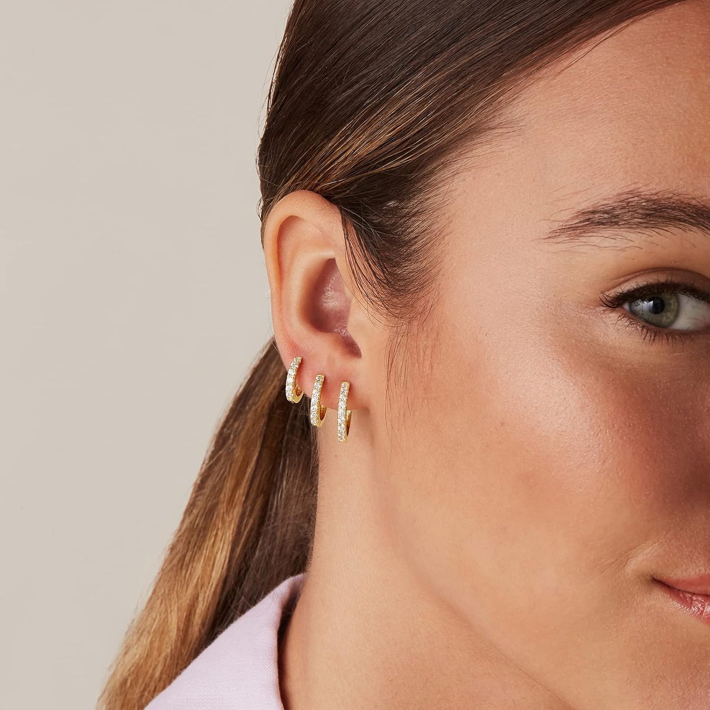 18K Gold Plated 925 Sterling Silver Posts