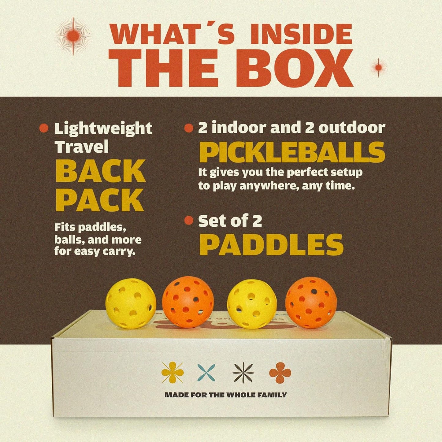 Pickleball Starter Family Set – 2
