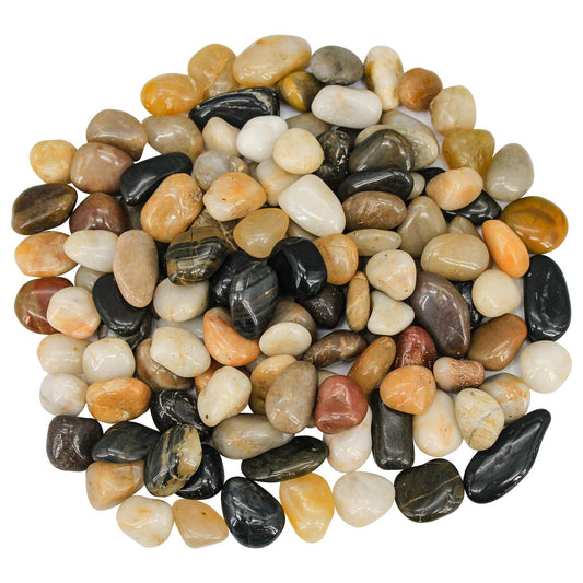 Succulent Rocks, River Rocks, Decorative Ornamental Pebbles Garden Landscaping Stones Gravel Filler for Home Decoration Flower Bed Fish Tank Plants Vases Succulents