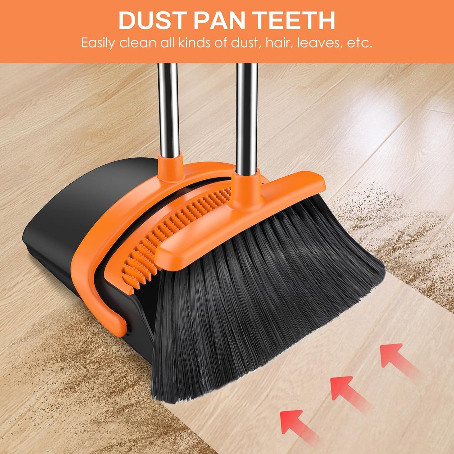 Broom and Dustpan Set for Home