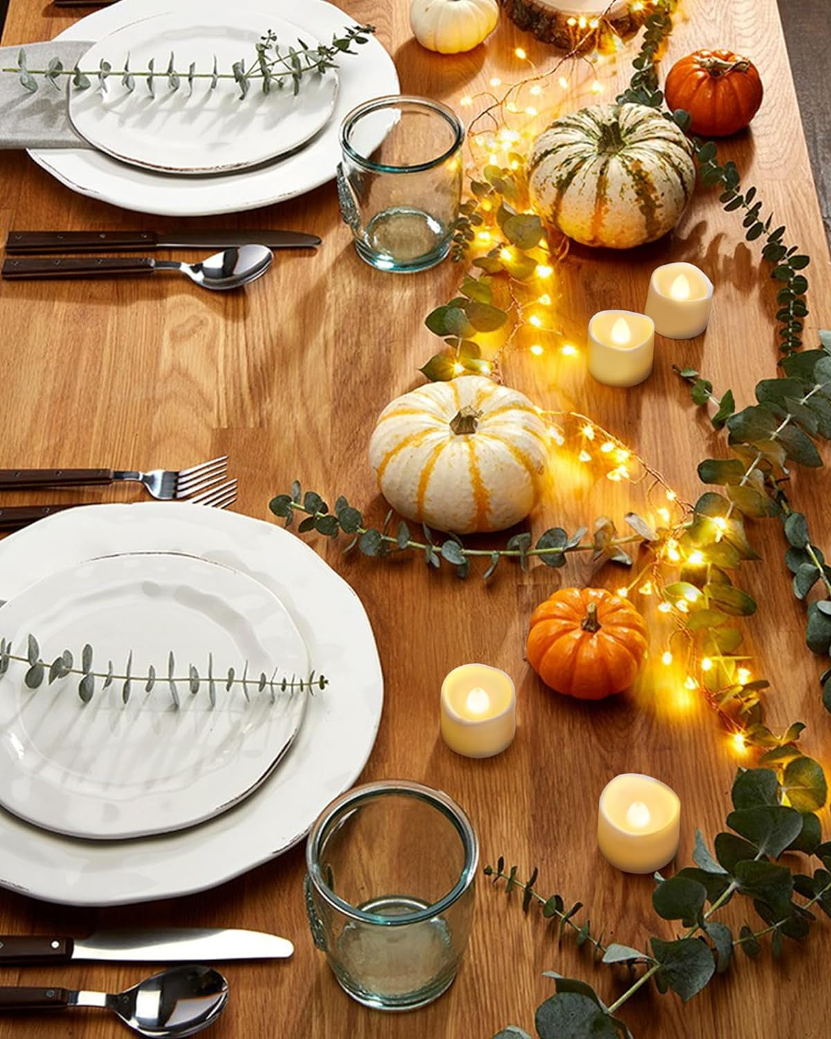 12Pcs Flickering Flameless Candle Battery Operated, 200+Hours Fake Electric LED Tea Lights for Votive, Centerpiece Table Decorations, Wedding, Aniversary, Halloween, Christmas