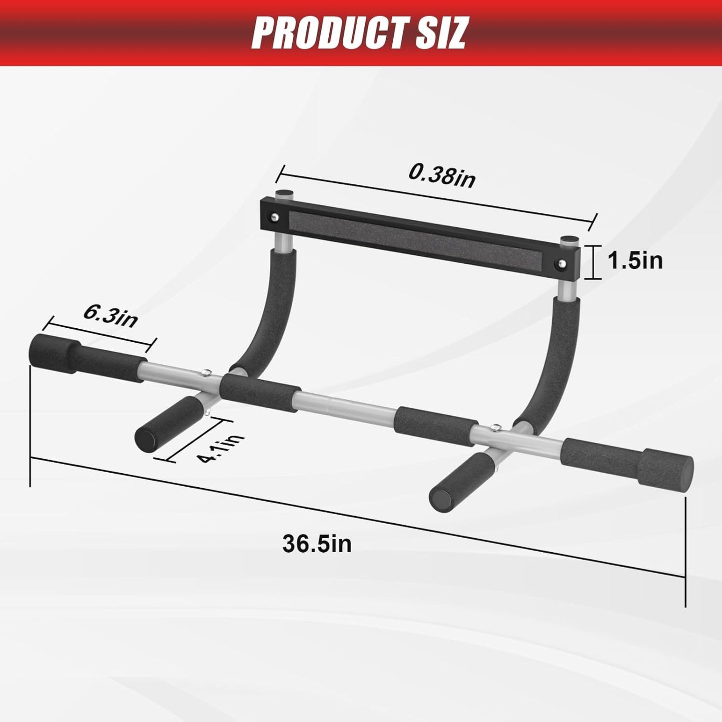 Pull up Bar for Doorway, Portable Pull-Up Bar