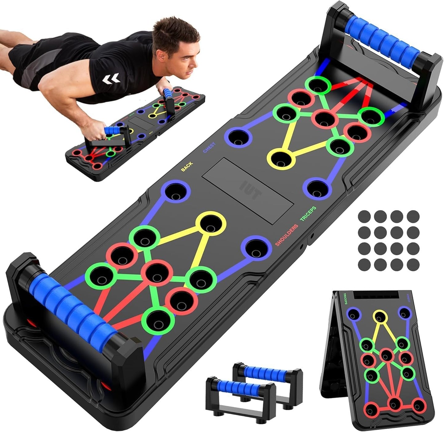 Solid Push up Board 15 in 1 Home Workout