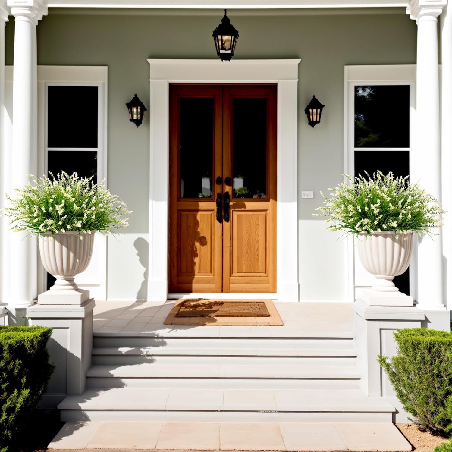 Artificial Faux Plants Flowers for Outdoor
