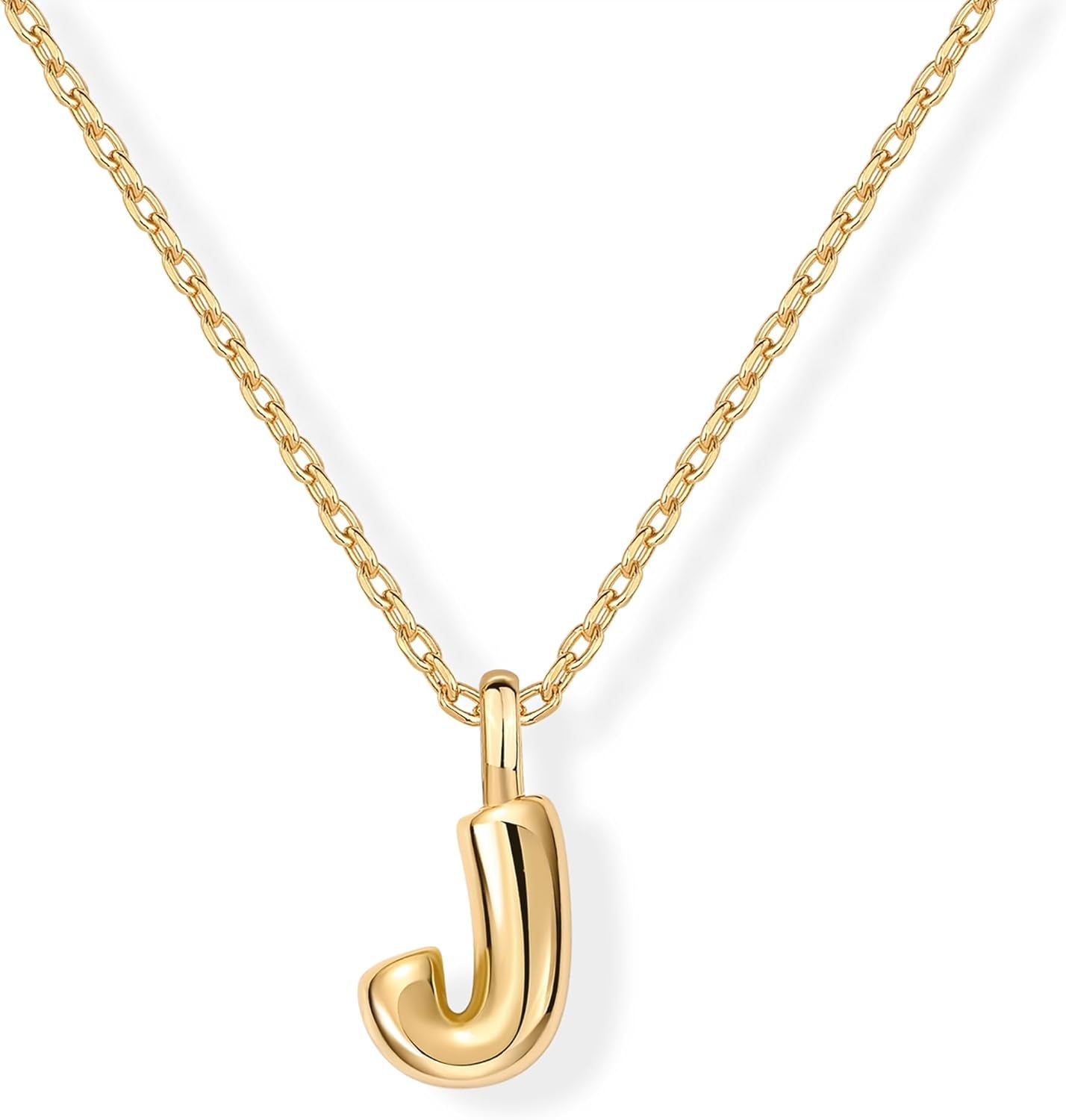 14K Gold Plated Dainty Chunky Bubble