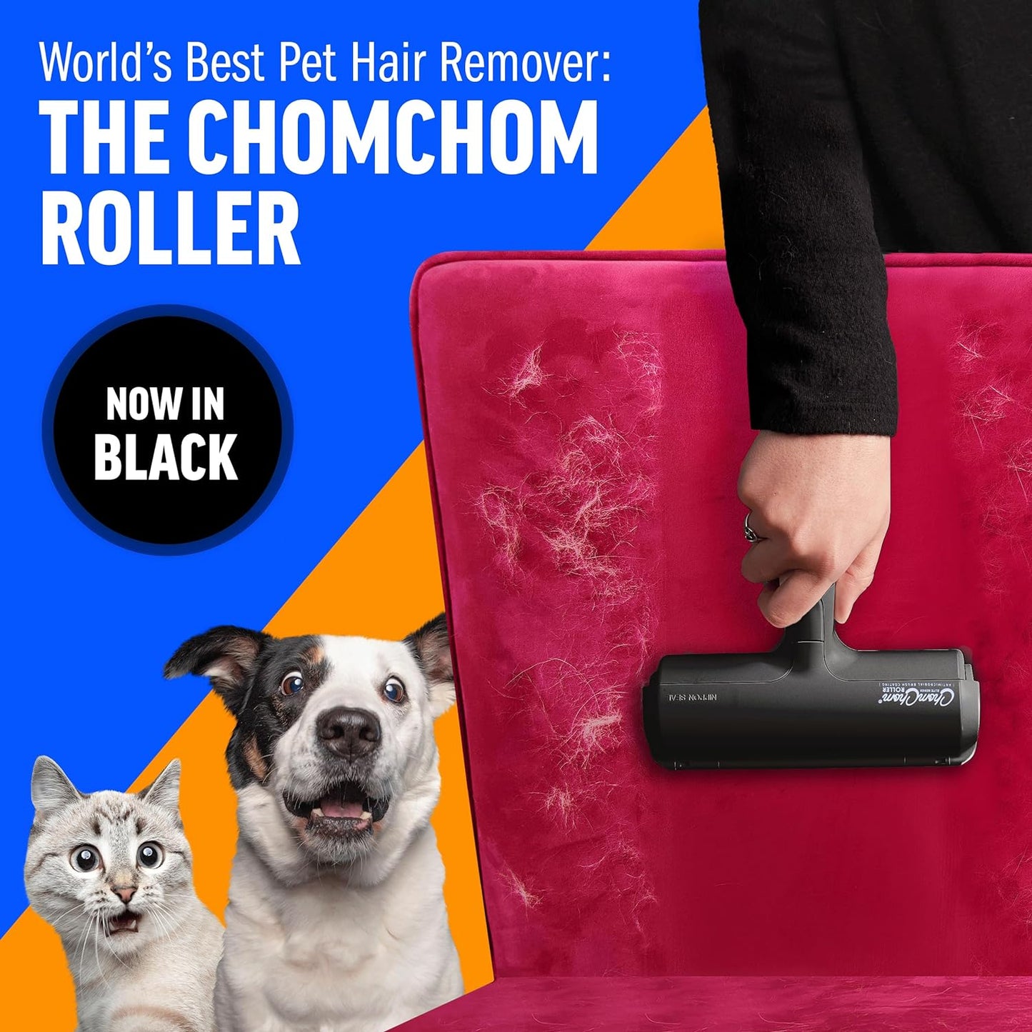 Pet Hair Remover – Original Size Reusable Lint Roller
