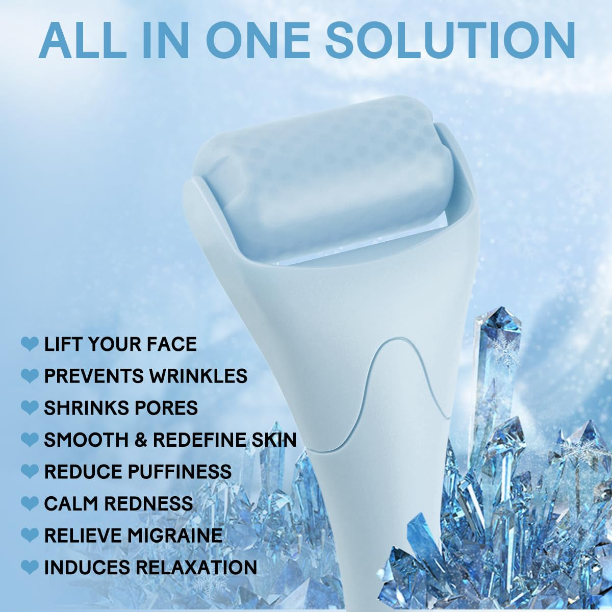 Ice Roller for Face,Eyes,Women Gifts Idea,Therapeutic Cooling