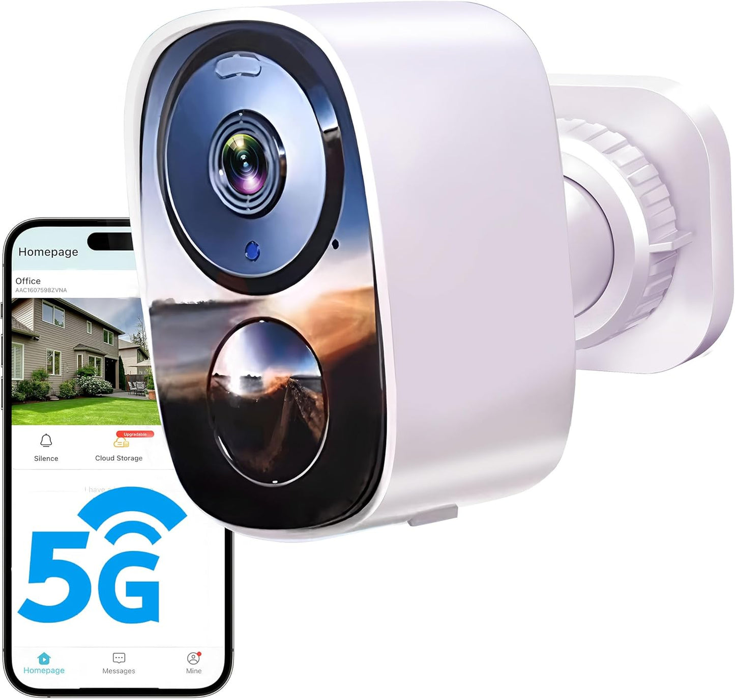 2025 Upgraded 2K Security Cameras Wireless Outdoor