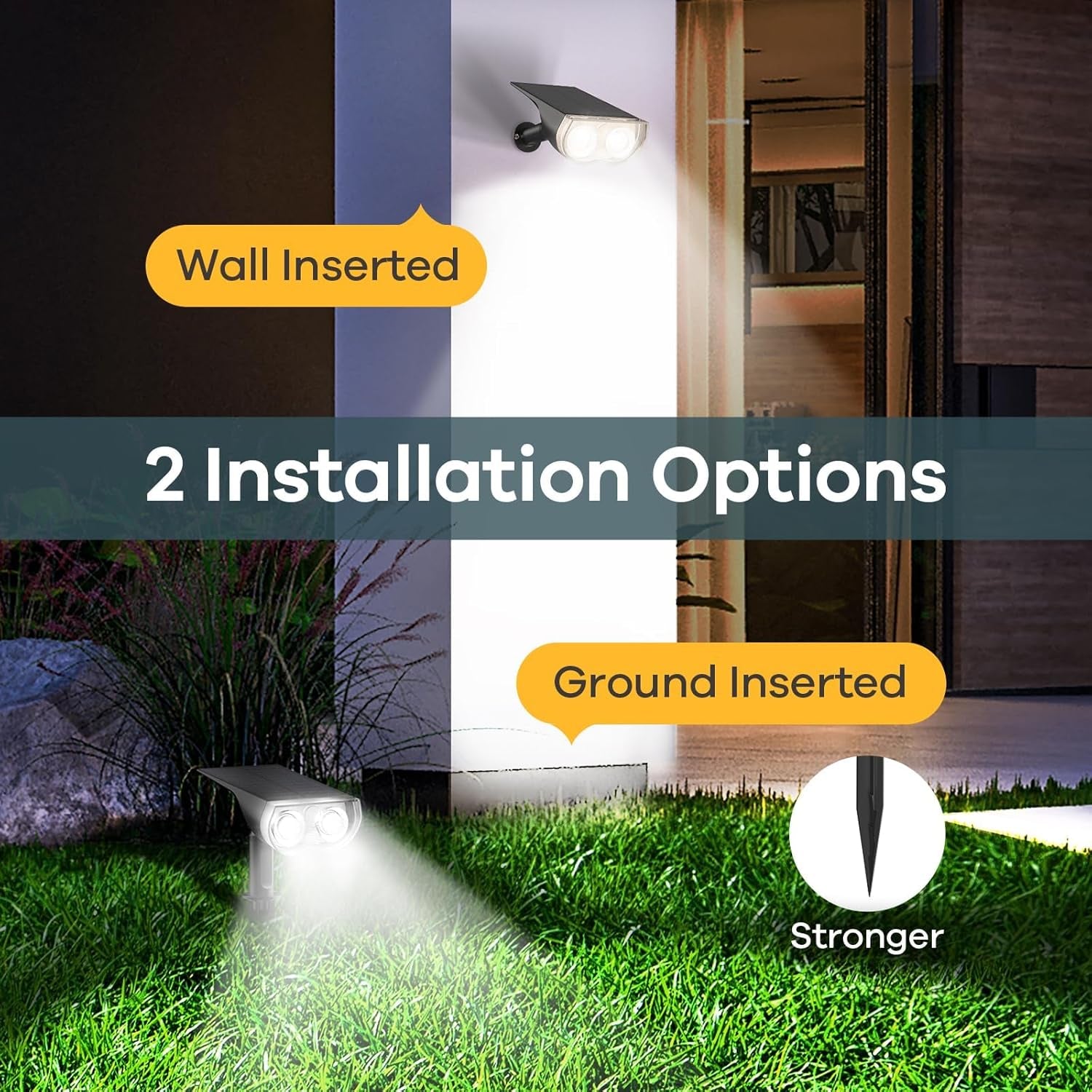 Solar Lights Outdoor Waterproof IP65