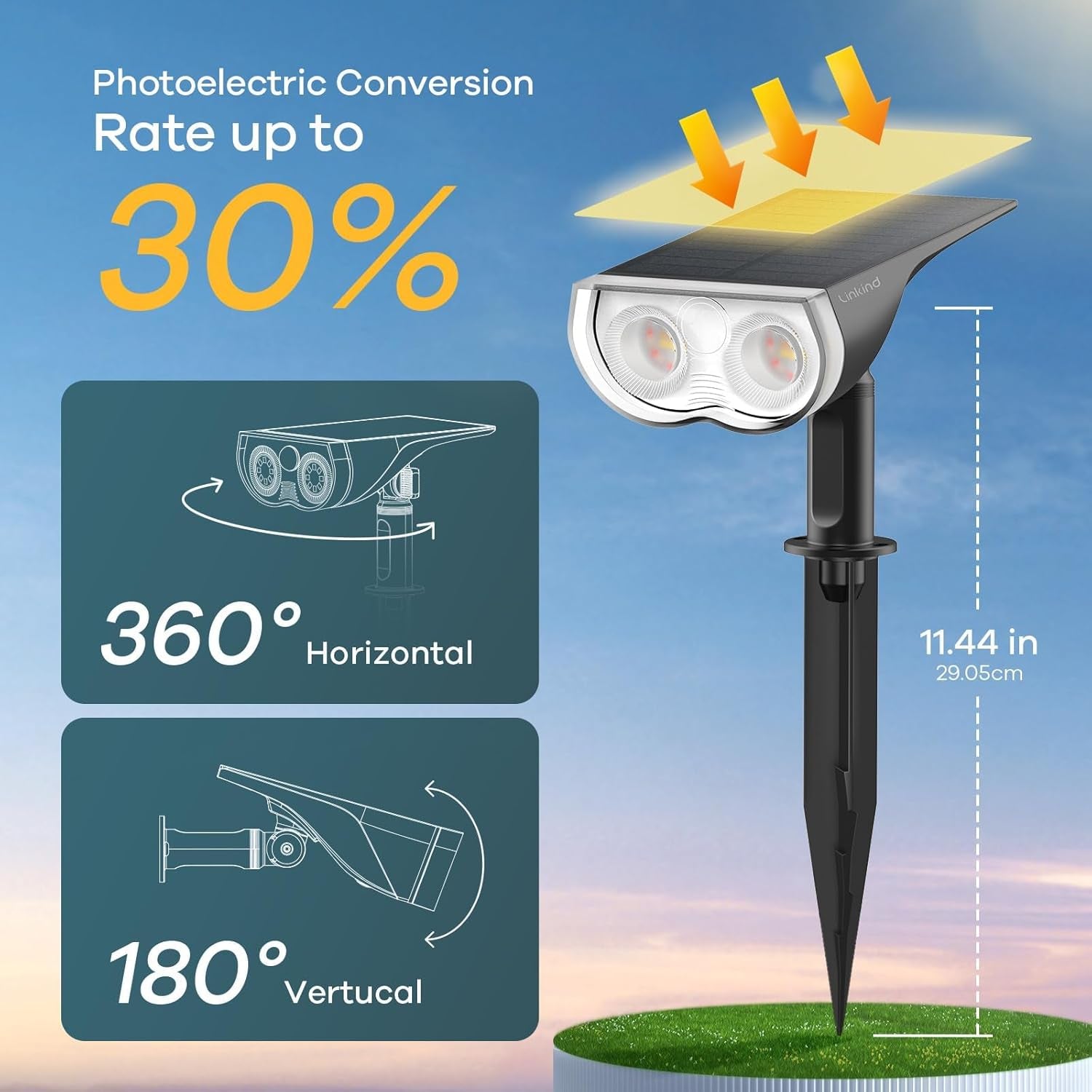 Solar Lights Outdoor Waterproof IP65