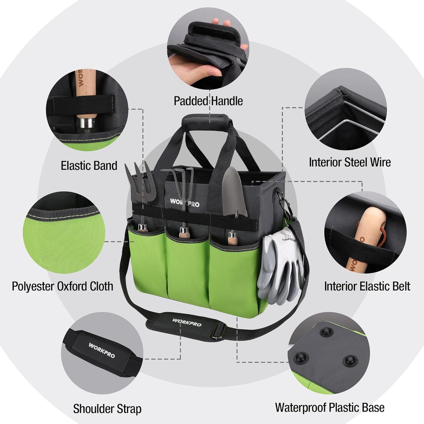 Garden Tool Bag Organizer