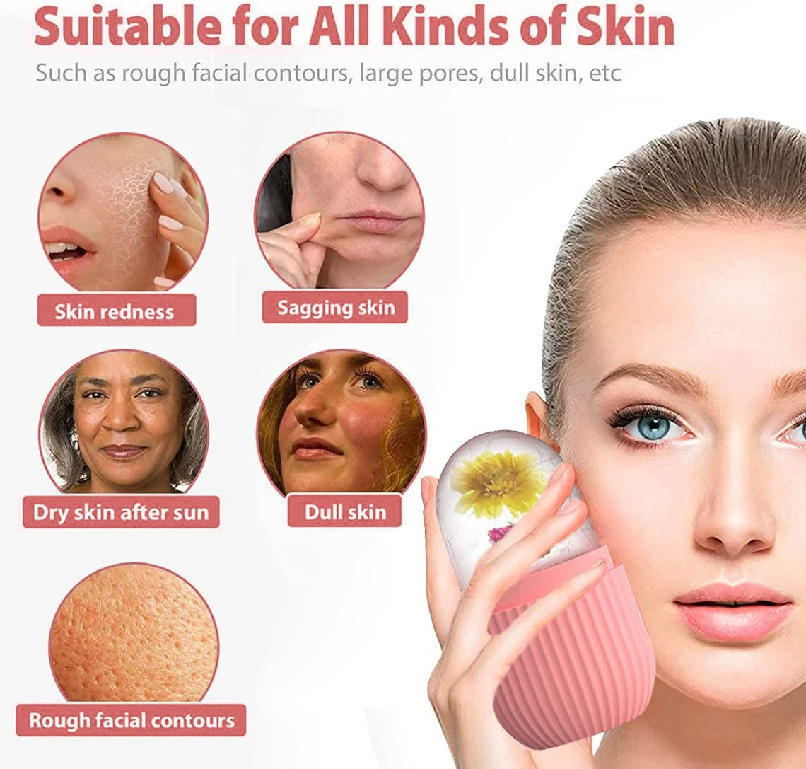 Ice Cube Roller Massager for Face, Eyes and Neck