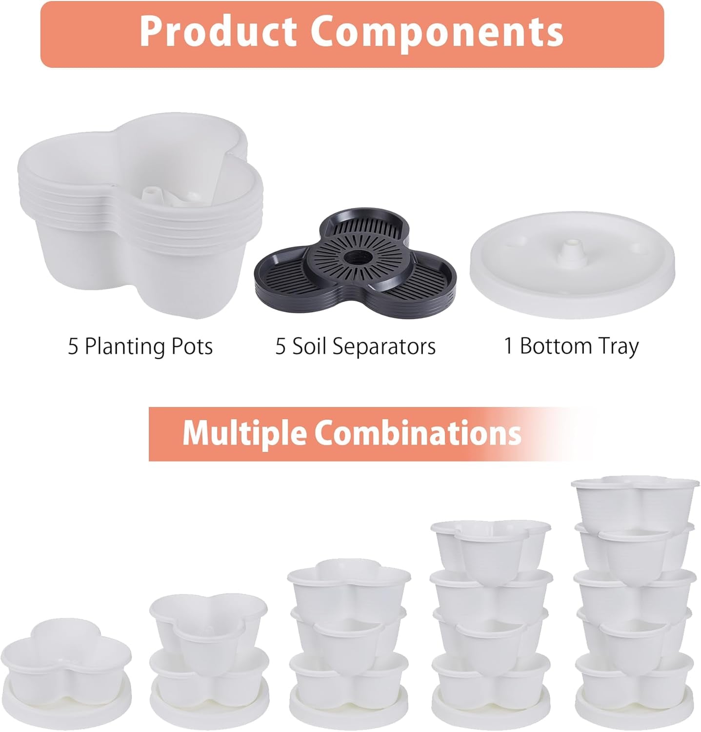 5 Tier Vertical Garden Planter