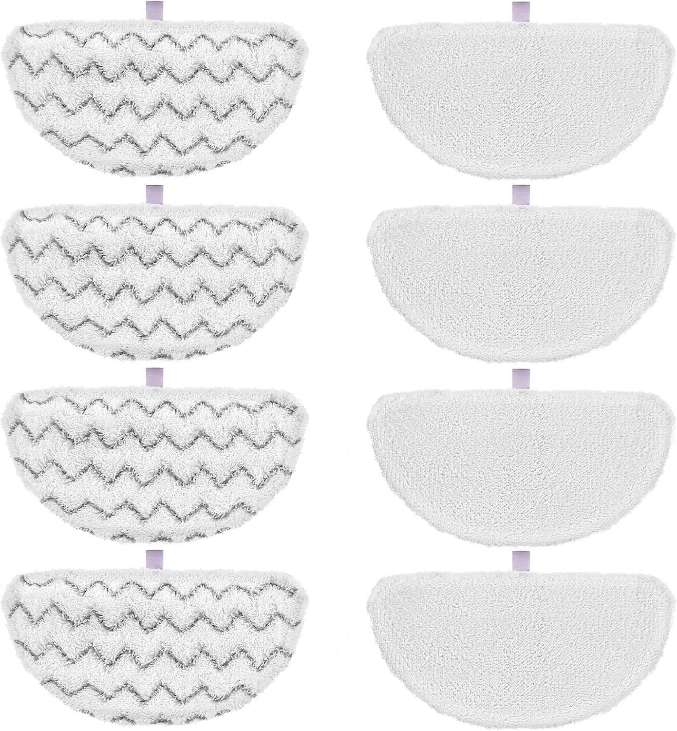 1940 for Bissell Steam Mop Pads for Bissell Powerfresh Steam Mop 1806 1544 1440 2075A 2685A 1940W,19404 Series, Replacement Part #5938#203-2633, 8 Pack