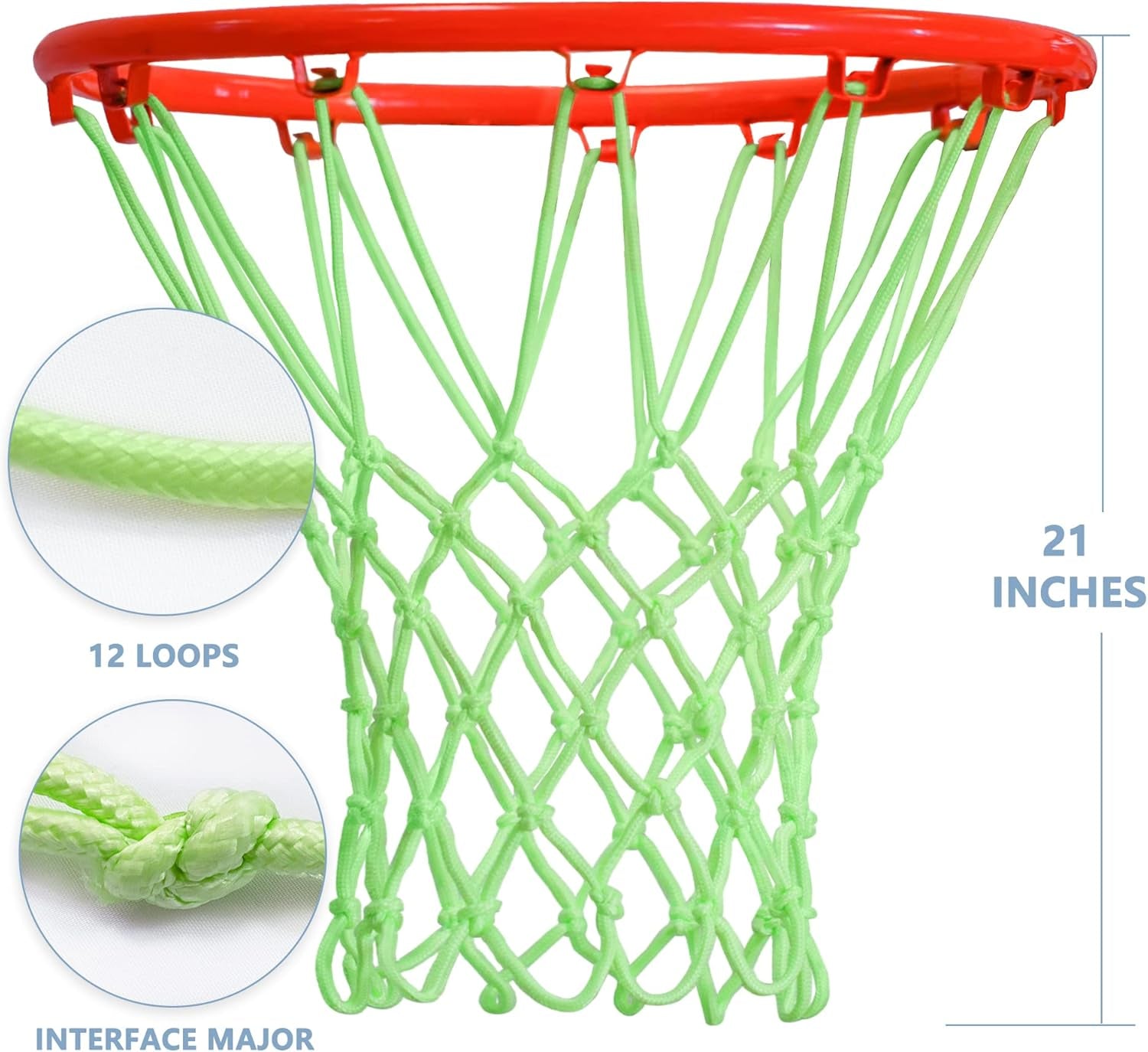 Basketball Net Outdoor, 2025 Upgrade All Weather