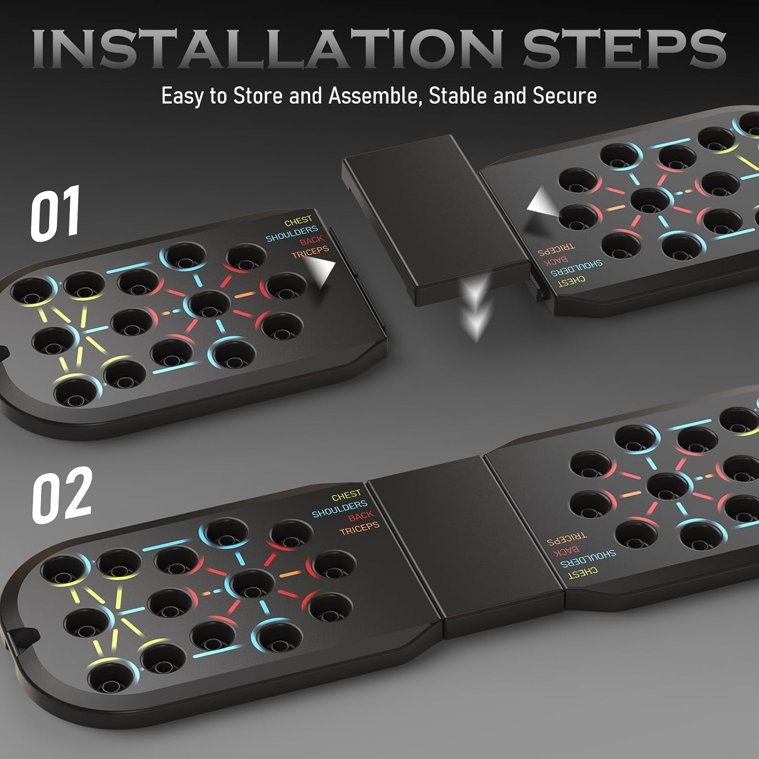 Push up Board Fitness, Workout Home Gym Equipment