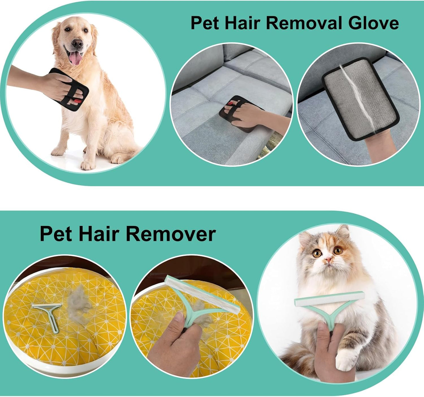 Carpet Rake for Pet Hair Removal