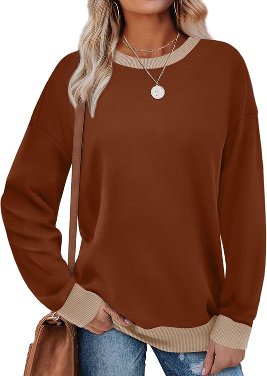 Sweatshirts for Women Crewneck Long