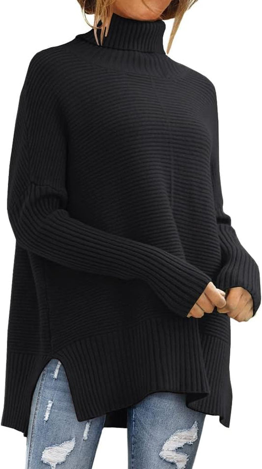 Women’s Oversized Turtleneck Batwing