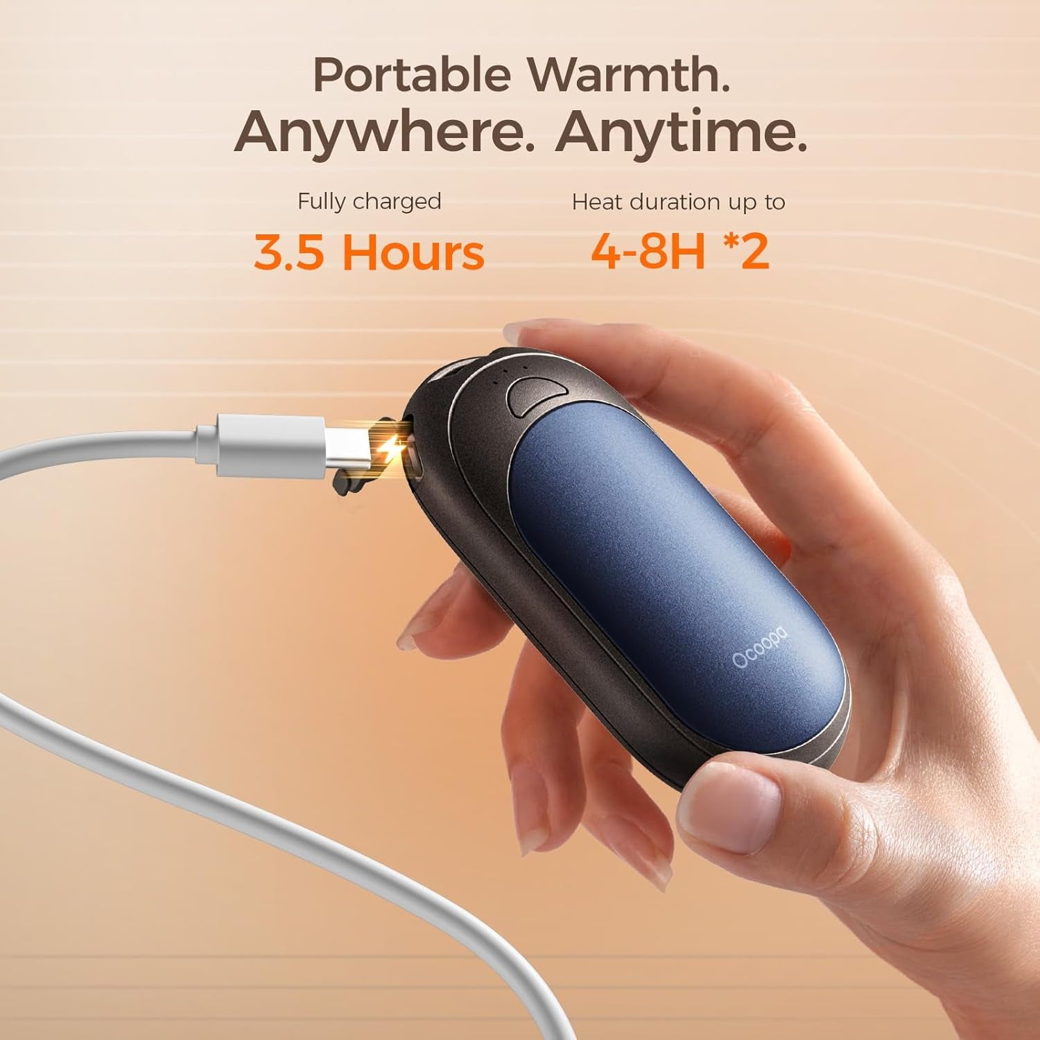 Magnetic Hand Warmers Rechargeable 2 Pack