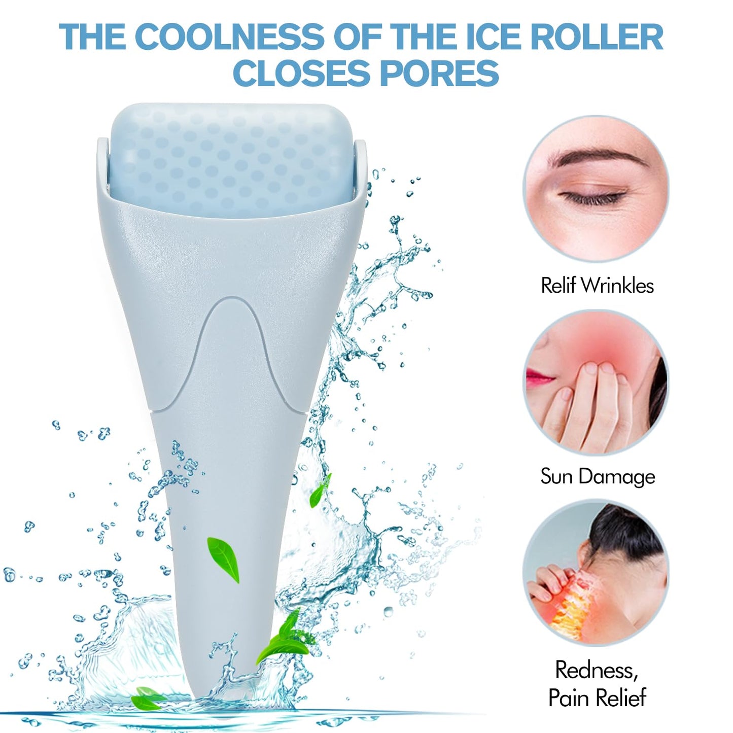 Ice Roller for Face,Eyes,Women Gifts Idea,Therapeutic Cooling