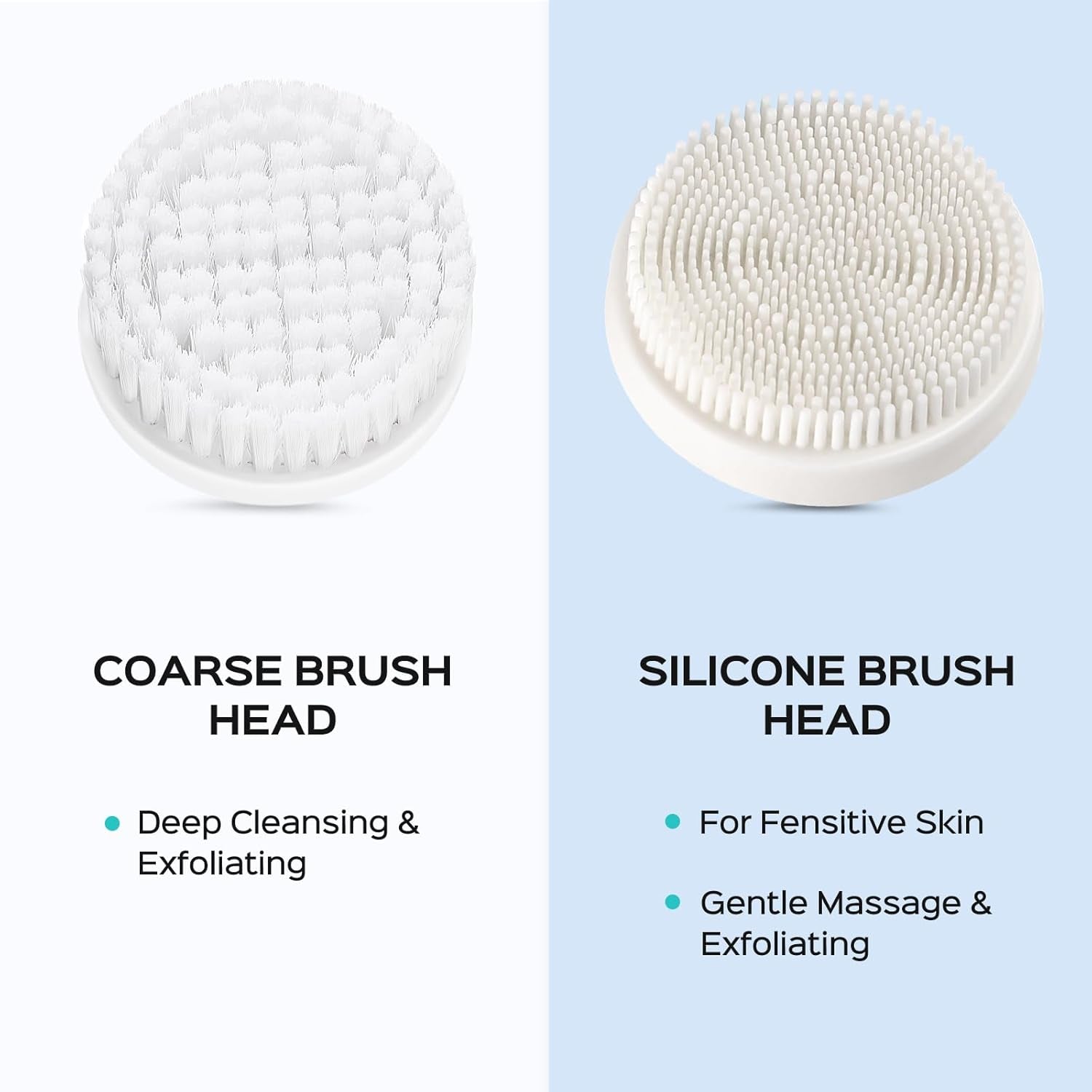 Facial Cleansing Brush Silicone Face Scrubber