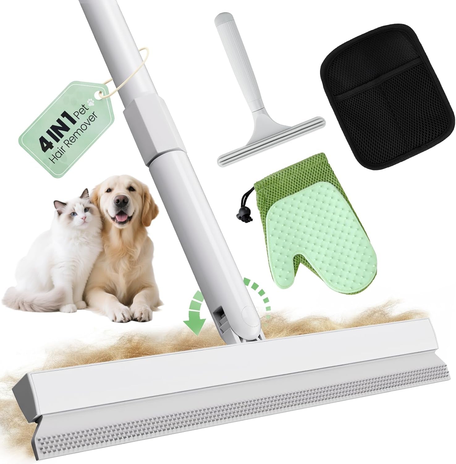 Carpet Rake for Pet Hair Removal Tool